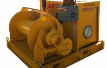 4t diesel winch with loadcell