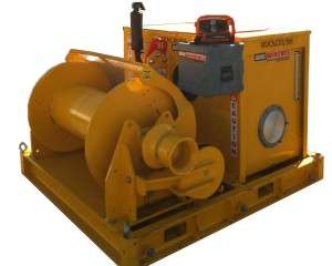 4t diesel winch with loadcell