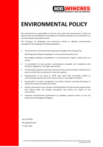 Environmental Policy JW-POL-001 160713_001